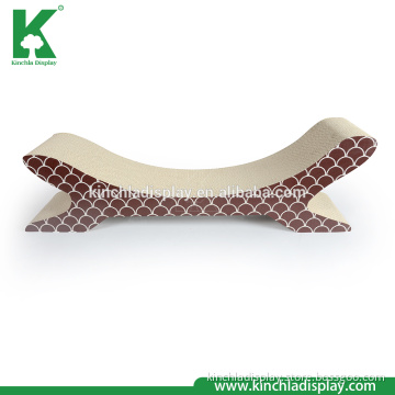 Paper Corrugated Cardboard Cat Scratch Lounge Furniture